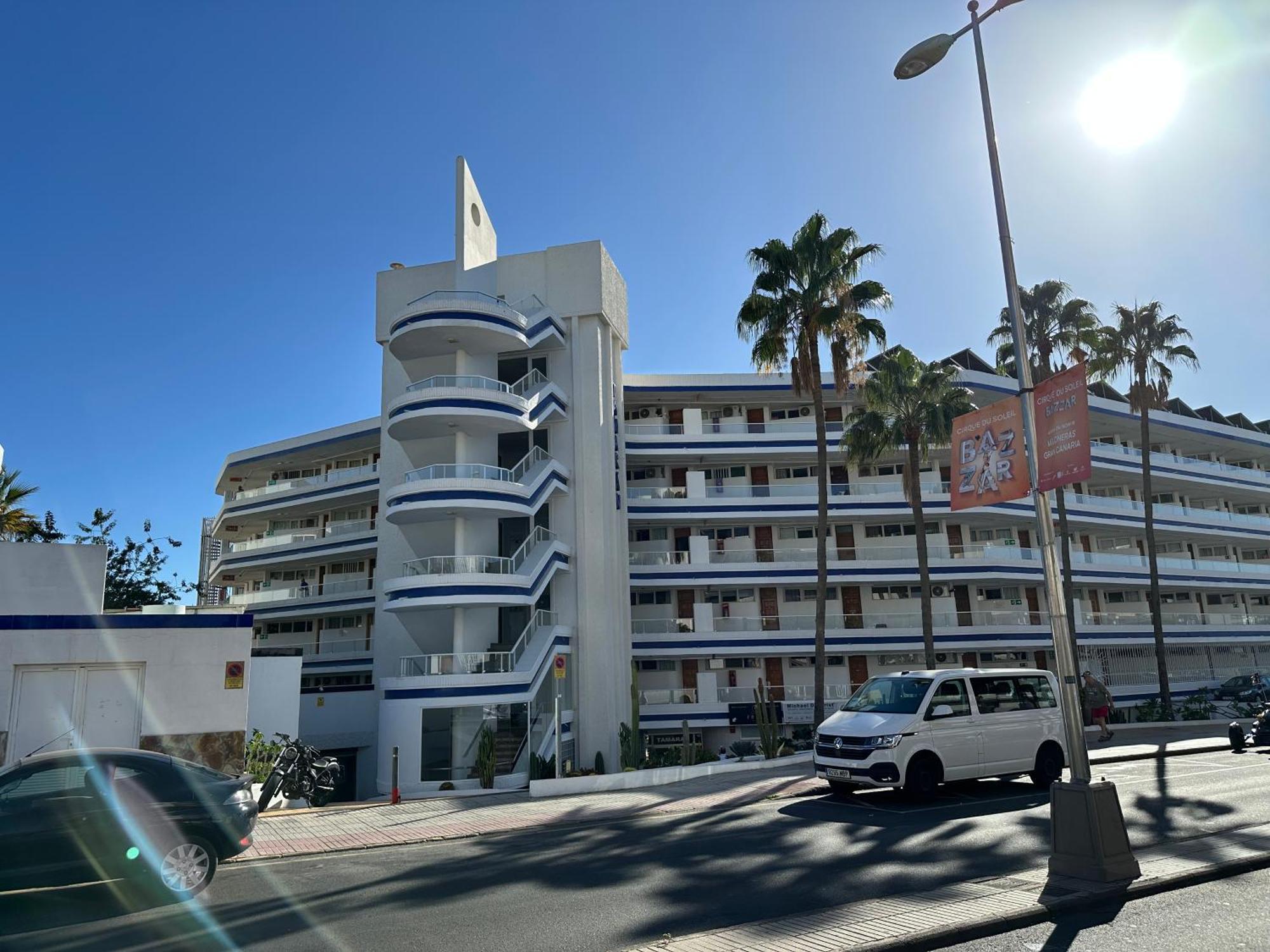 Apartamento Tamaran Sky プラヤ・デル・イングレス エクステリア 写真
